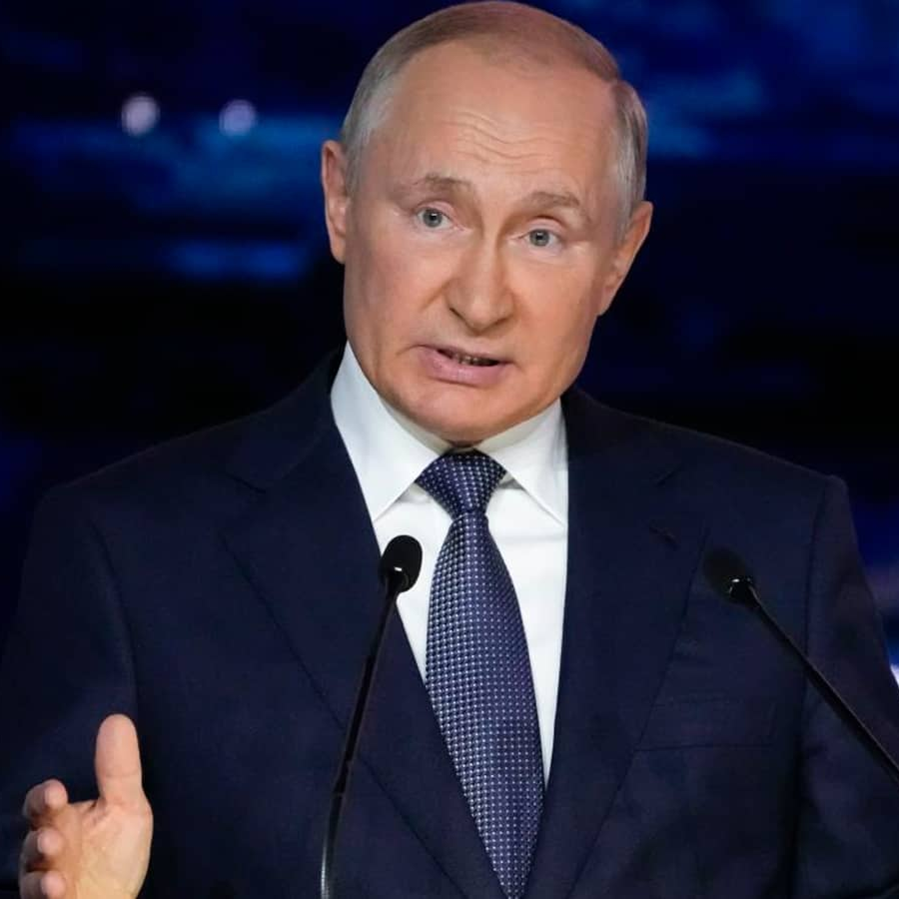 Russias Vladimir Putin slams presence of foreign troops in Syria