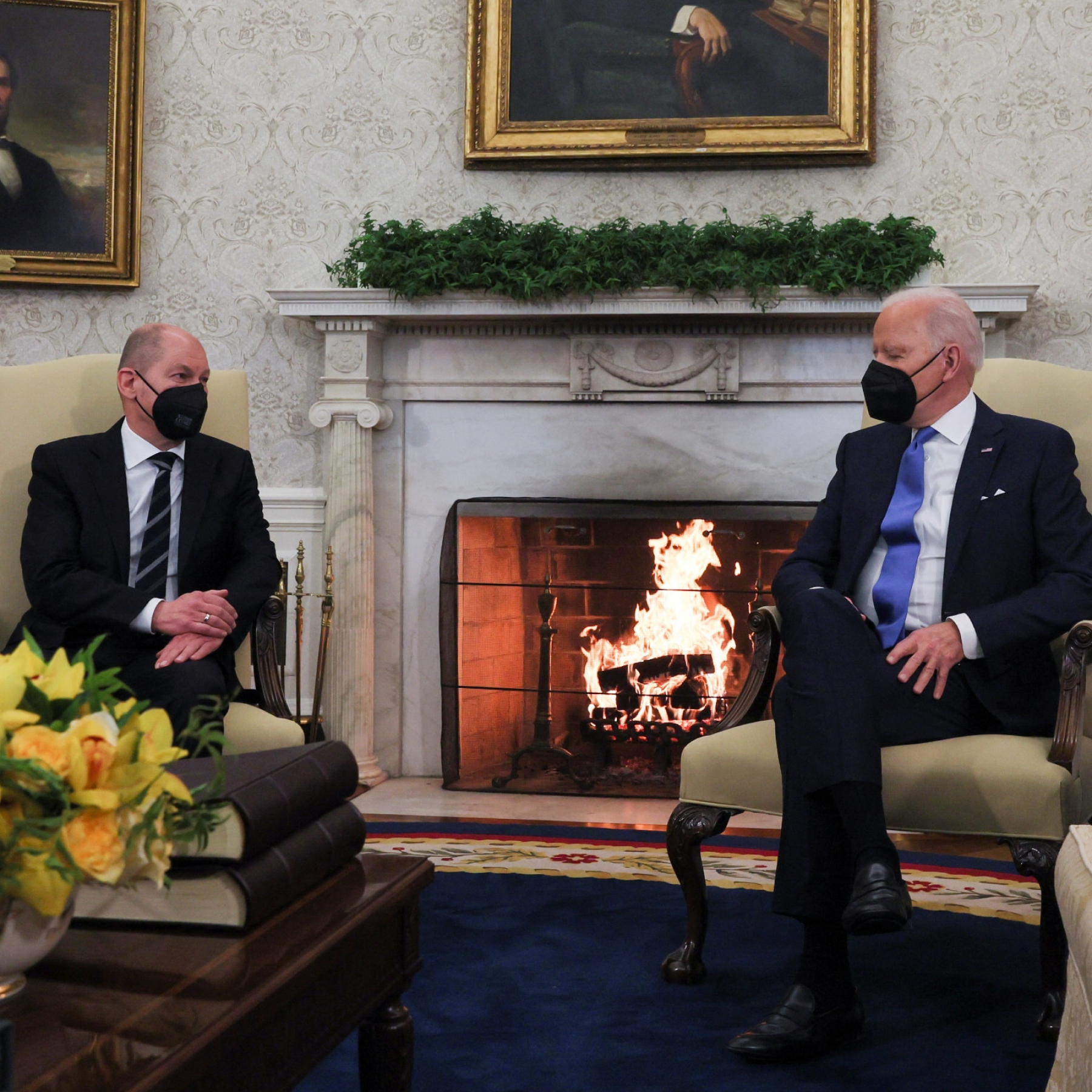 Biden Scholz Say United In Opposition To Russian Aggression UK Mourns Demise Of Nightingale Of India Lata Mangeshkar And More