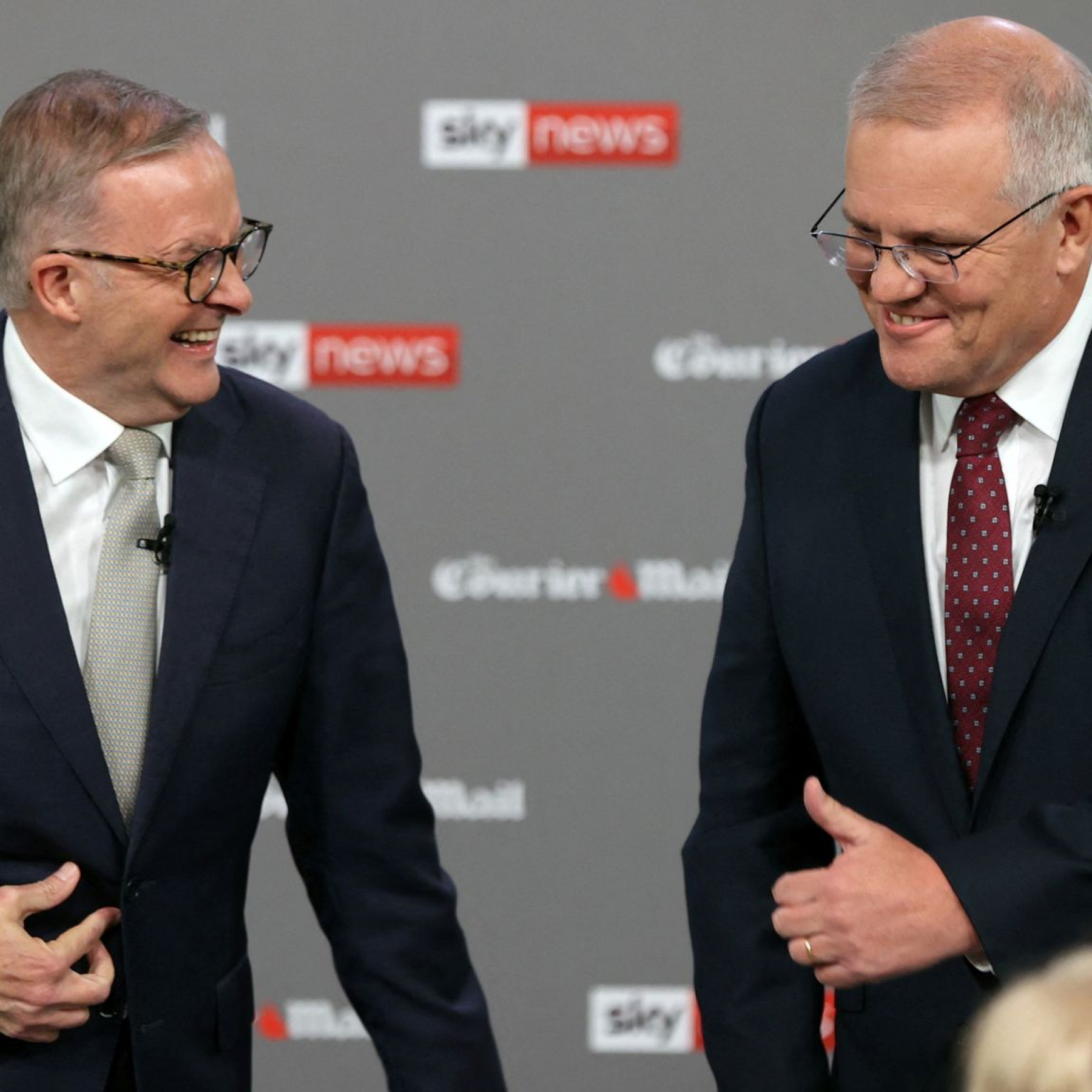 Voting begins in tightly-contested election between Scott Morrison and Anthony Albanese