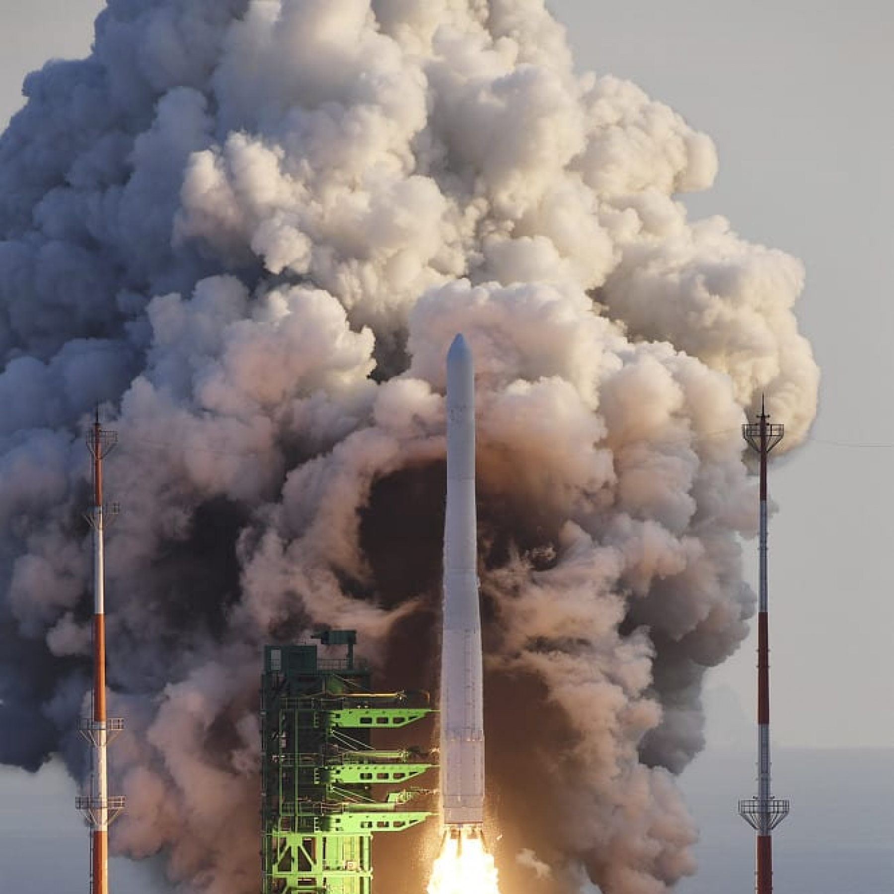 South Korea launches own space rocket for the first time