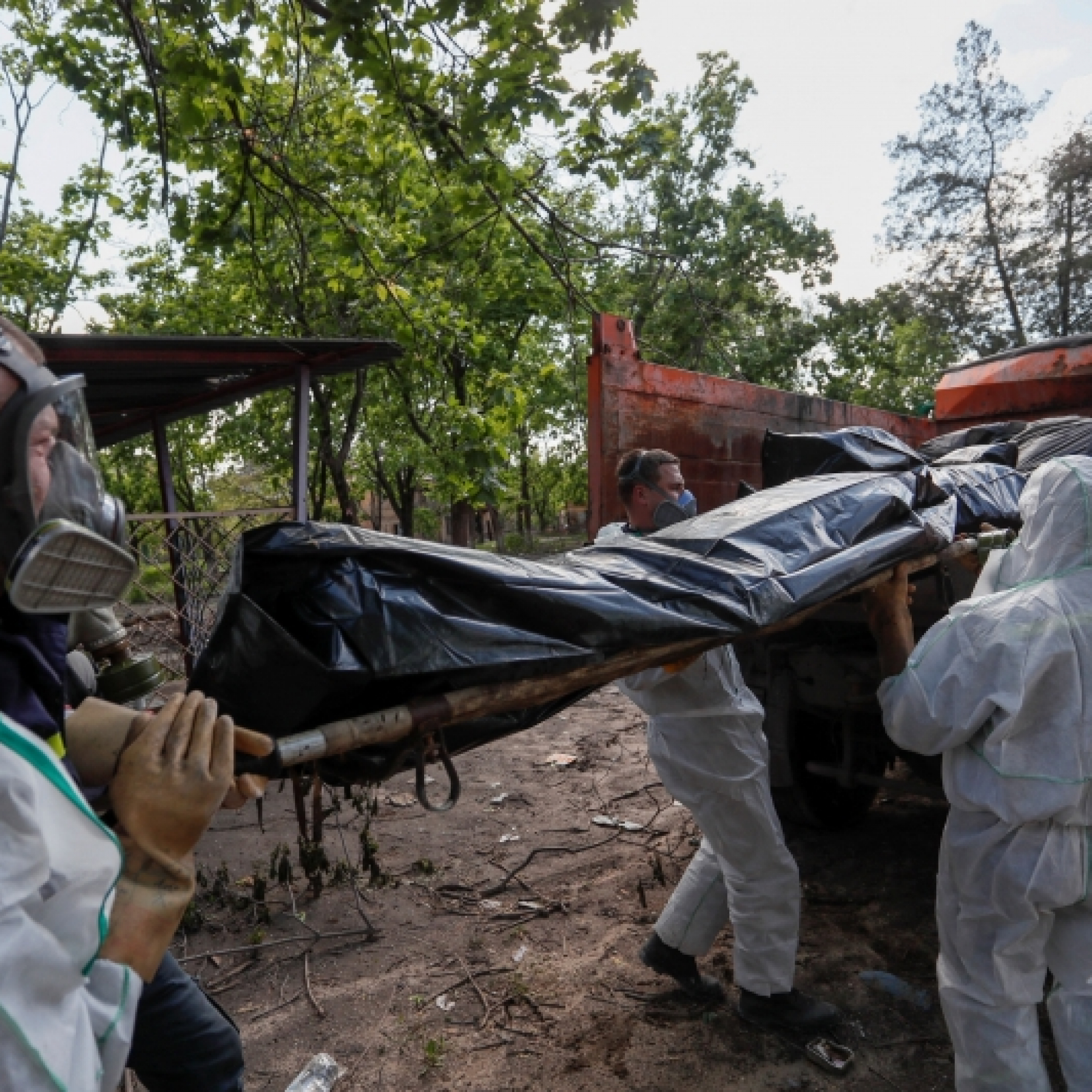 Bodies of Ukrainian defenders of Mariupol handed over to Kyiv