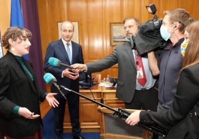 Waterford student becomes Taoiseach for a day