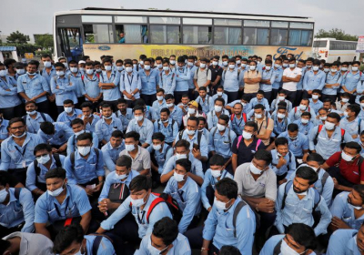 Hundreds of Ford India workers protest over planned plant closure