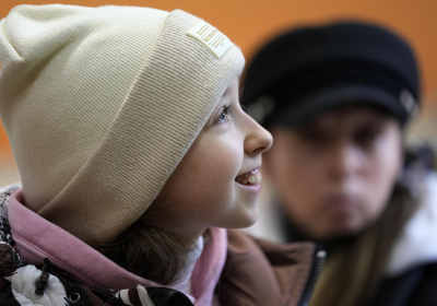 1 million children leave behind lives friends in Ukraine
