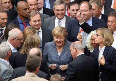 Germanys Angela Merkel remains globally popular … just not in austerity-hit Greece