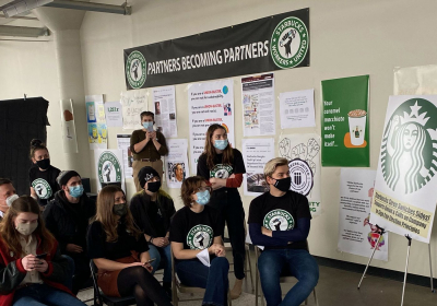 Workers vote to become first unionized Starbucks in Alabama