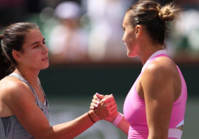 Navarro now has 18 wins this season, more than any other player on the WTA Tour