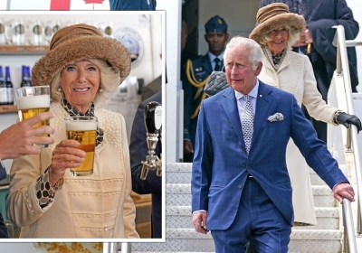 King Charles and Camilla tried some Canadian beer during their 2022 visit
