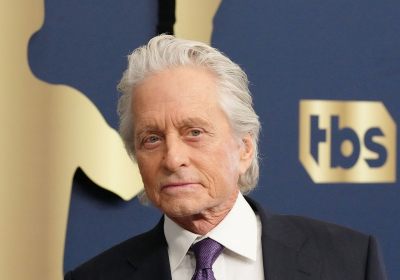Michael Douglas Shari Belafonte and others wear their support for Ukraine on the red carpet