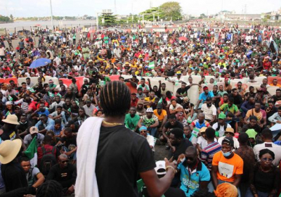 End SARS protesters reject Lagos governors peace walk reconciliation gesture