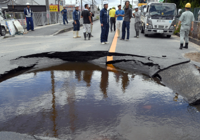 Powerful earthquake strikes northeastern Japan kills 4 more than 90 injured