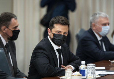 There is no overconcentration of Russian forces near Ukraines border says Volodymyr Zelensky
