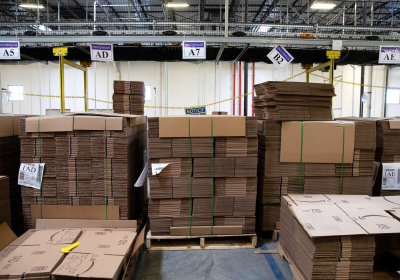 Cardboard shortage has retailers grappling with how to send online orders