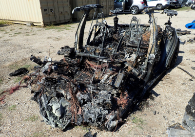 Driver was behind wheel at time of Texas Tesla crash NTSB says