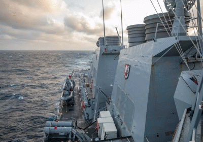 US warship sails through Taiwan Strait first since Biden-Xi meet