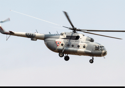 4 bound bodies found in burned-out helicopter in Mexico