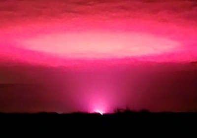 Eerie glow in sky confuses Australian town and outs cannabis farm