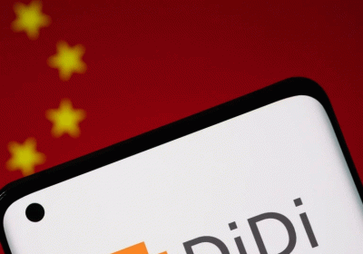 Chinese ride-hailing giant Didi surged 24