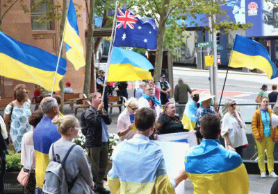 The Ukrainian refugees who made it to Australia