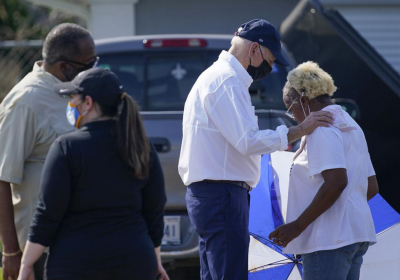 Biden tells storm-ravaged Louisiana: I know you are hurting