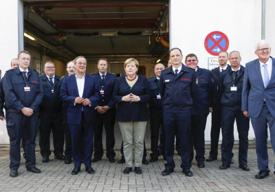 Germanys Merkel expresses support for Laschet as successor
