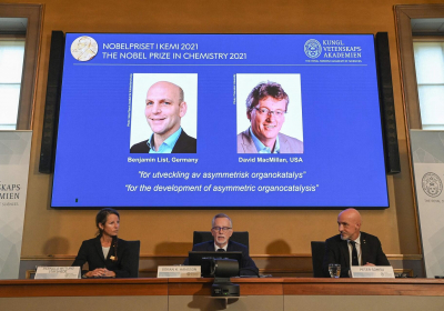 Nobel in chemistry honours pair for new way of building molecules