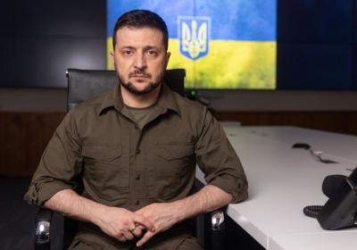 Ukrainian president Volodymyr Zelenskyys khaki fleece jacket auctioned for over Rs 85.5 lakh in London