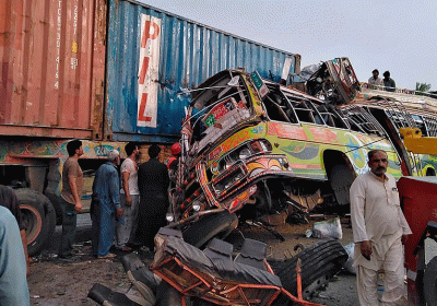 Pakistan: 995 road accidents reported in last 24 hours in Punjab 9 dead