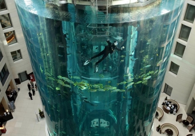 Berlin AquaDom aquarium