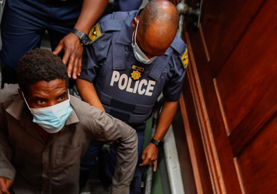 South Africa Parliament arson suspect appears in court