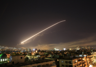 Syria says Israel attacked areas near the capital Damascus
