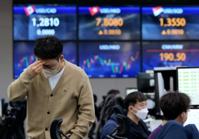 Asia shares rise after US rebound amid sanctions on Ukraine