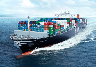 Container ship towed free after running aground off Germany