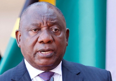 Cyril Ramaphosa South African president
