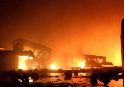 A fire at a depot in Bangladesh has killed at least 49 and injured more than 100