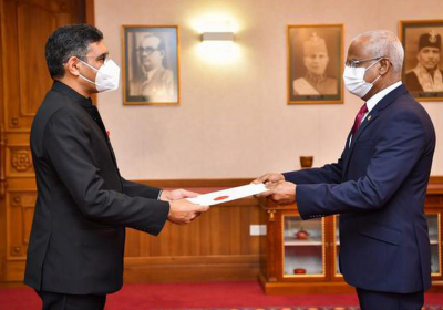 Maldives President Solih bans India Out campaign