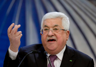 Palestinian president Israeli defense minister meet ahead of Bidens visit