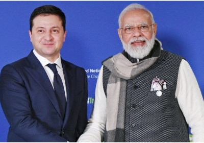 Zelenskyy asks Modi to help end conflict