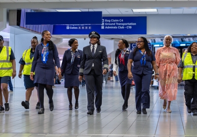 All-Black all-female American Airlines crew flies from Dallas to honor Bessie Coleman