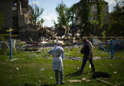 Scars of war seem to be everywhere in Ukraine after 3 months