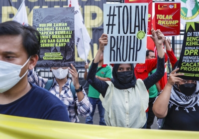 There were protests against the new code on Monday