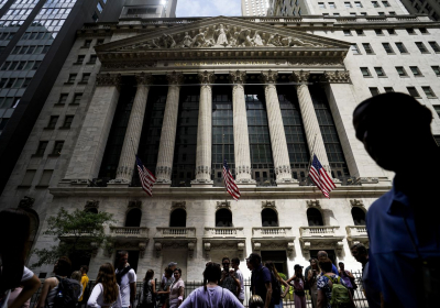 Stocks fall as Wall Street braces for huge hike in rates