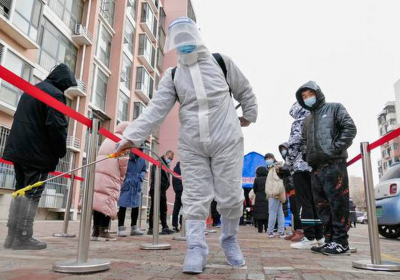 Lockdown in China amid Omicron fears