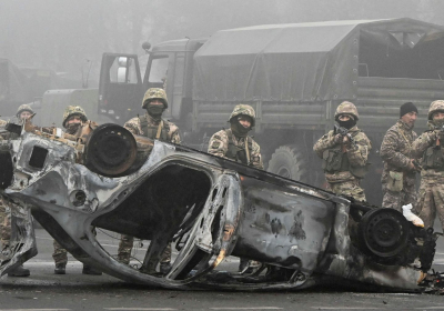Russia sends troops to put down Kazakhstan uprising as fresh violence erupts