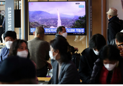 N.Korea test-fires submarine-launched ballistic missile S.Korea says