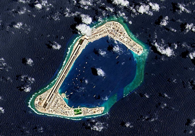 China tries to seize island in South China Sea