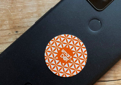 Anti-radiation phone stickers still sold on Amazon