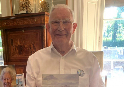 World War Two prison camp escapee celebrates 100th birthday