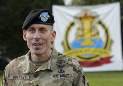 A three-star general was suspended by the Army after appearing to mock Jill Biden