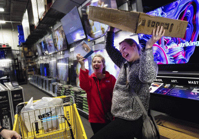 Retail sales surged this Black Friday though the days impact is diluted